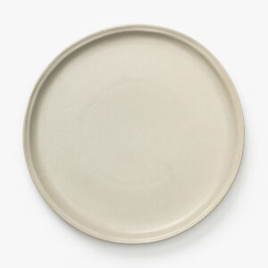 Aiden Soft Gray Dinner Plate
